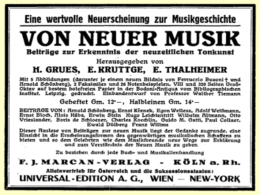 Thalheimer_VonNeuerMusik_Inserat Thalheimer_VonNeuerMusik_Inserat